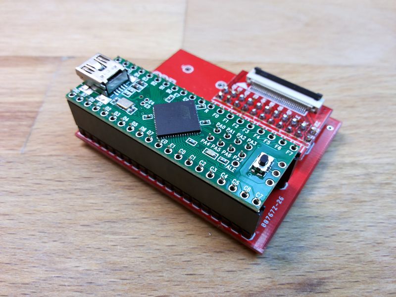 File:Teensy adapter Board for NANDway - solder teensy on female pinheader.jpg