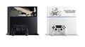 PS4 with HDD Bay Cover Phantasy Star Online 2 -  Jet Black &  Glacier White
