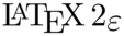 LaTeX2e logo.svg