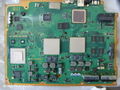 Topside of motherboard