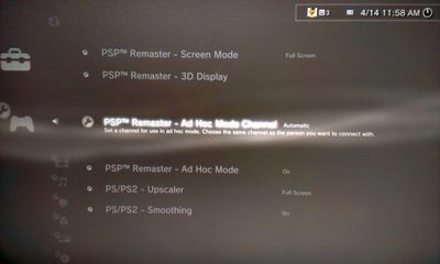 PS3 - Why are PS3 games listed on the XMB?