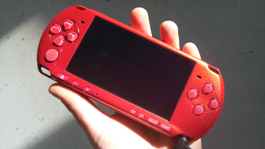 PSP 3000 Red Comet1.jpg